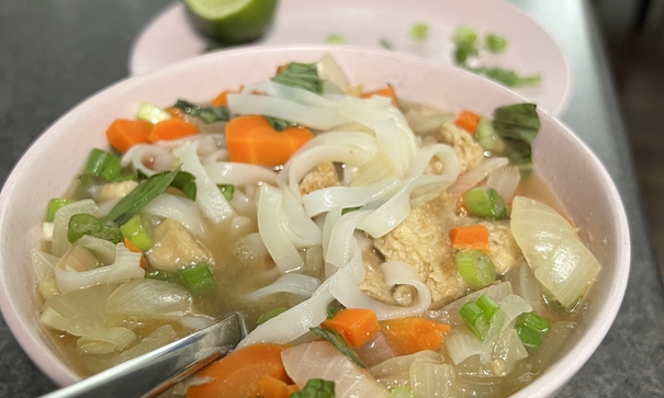 Souper Steve’s simple veggie pho